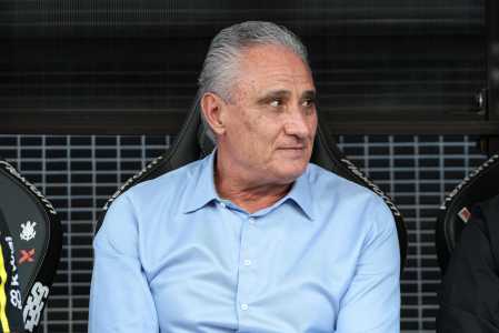 Tite reclamou dos xingamentos da arquibancada
