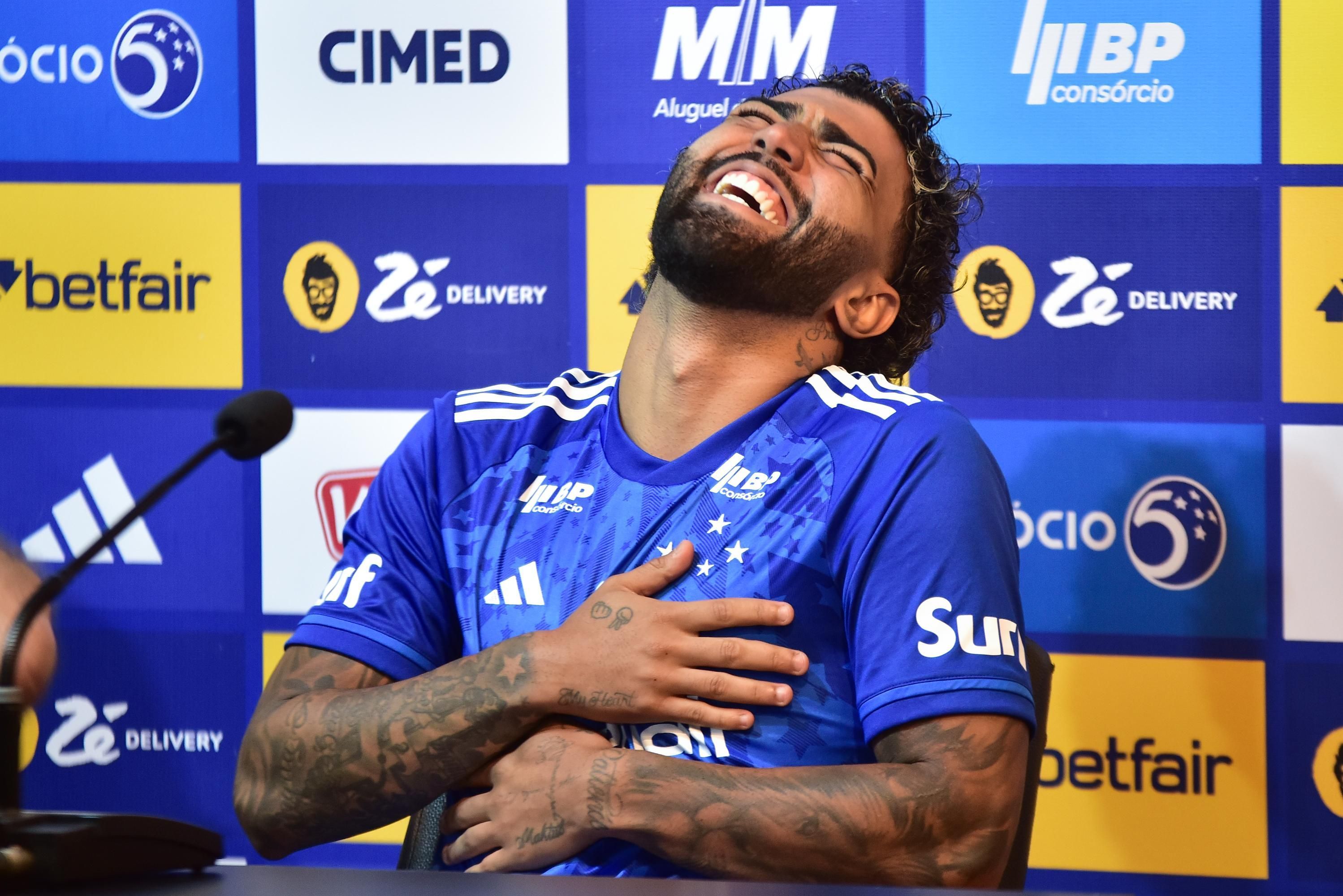 Cruzeiro: Pedro Lourenço provoca Tite e tira risos de Gabigol