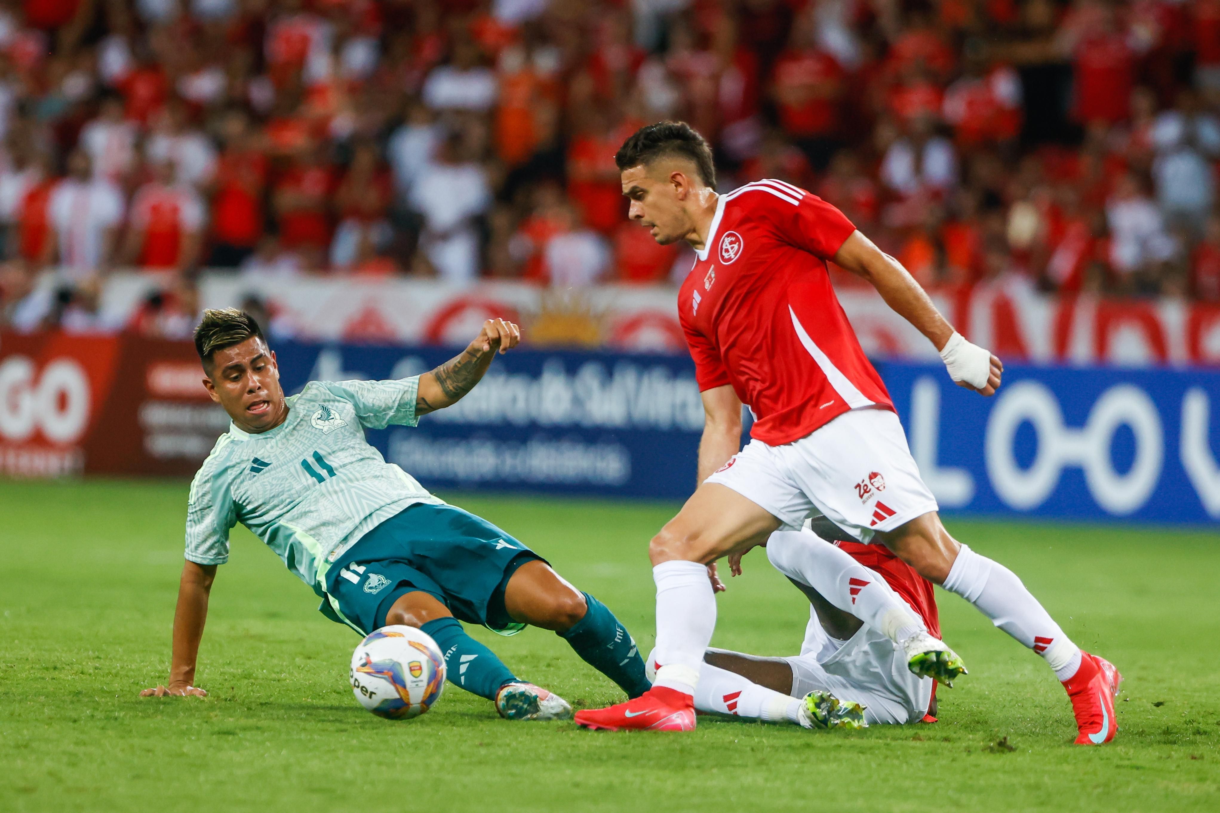 Inter perde para Seleção Mexicana em amistoso da pré-temporada