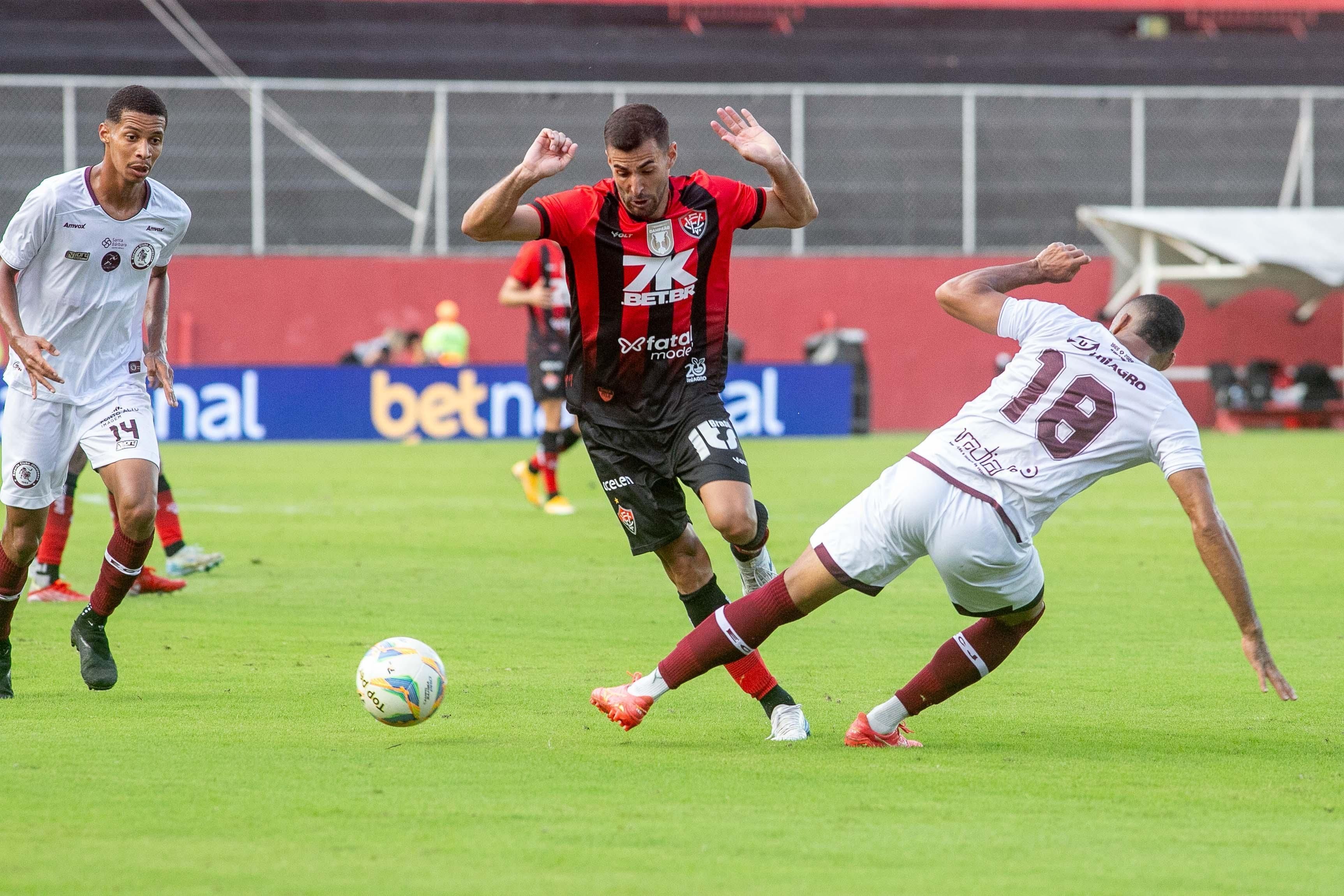 Vitória busca empate heróico contra o Jacuipense e mantém a liderança do Baiano