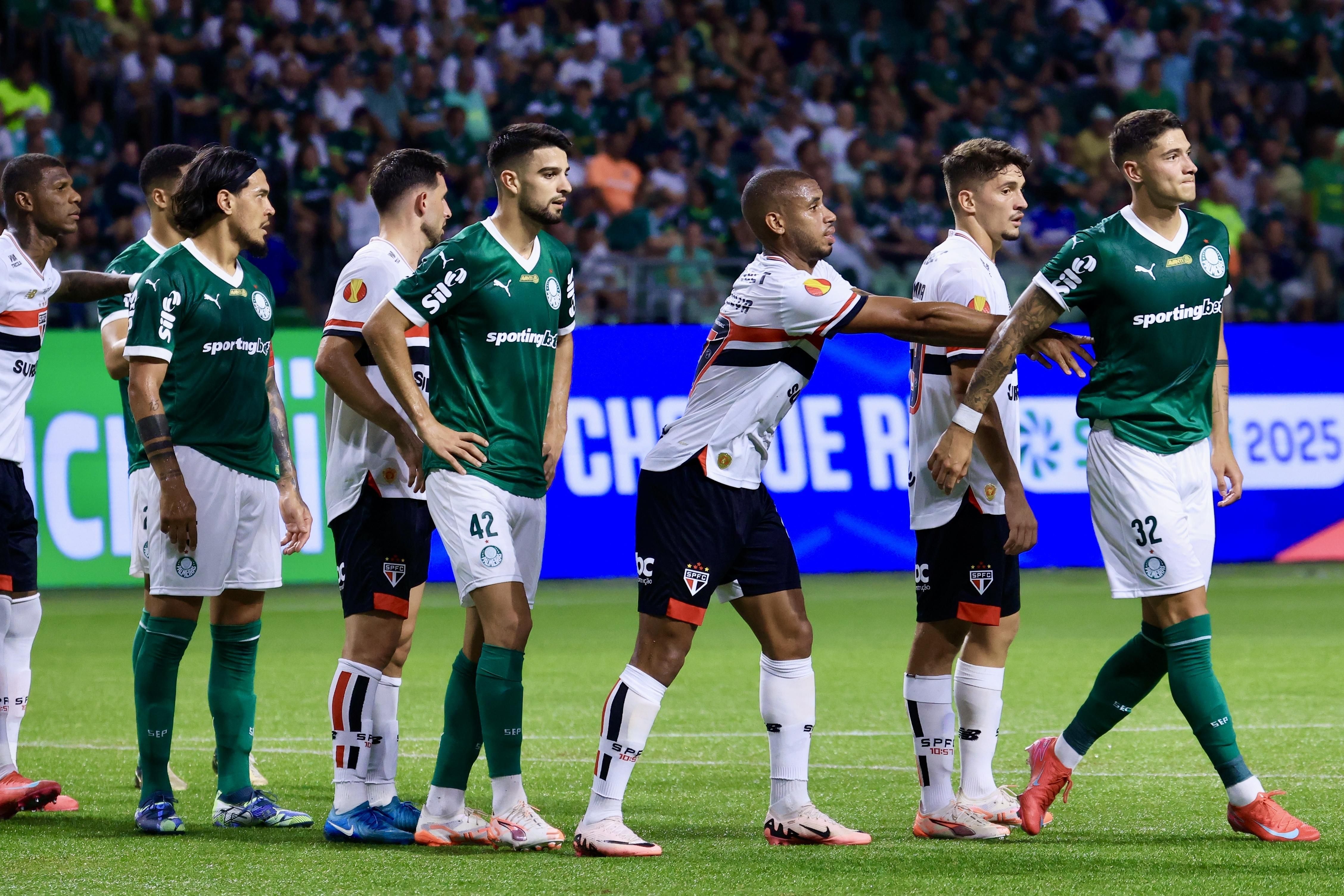 Palmeiras e São Paulo fazem clássico sonolento e empatam pelo Paulistão