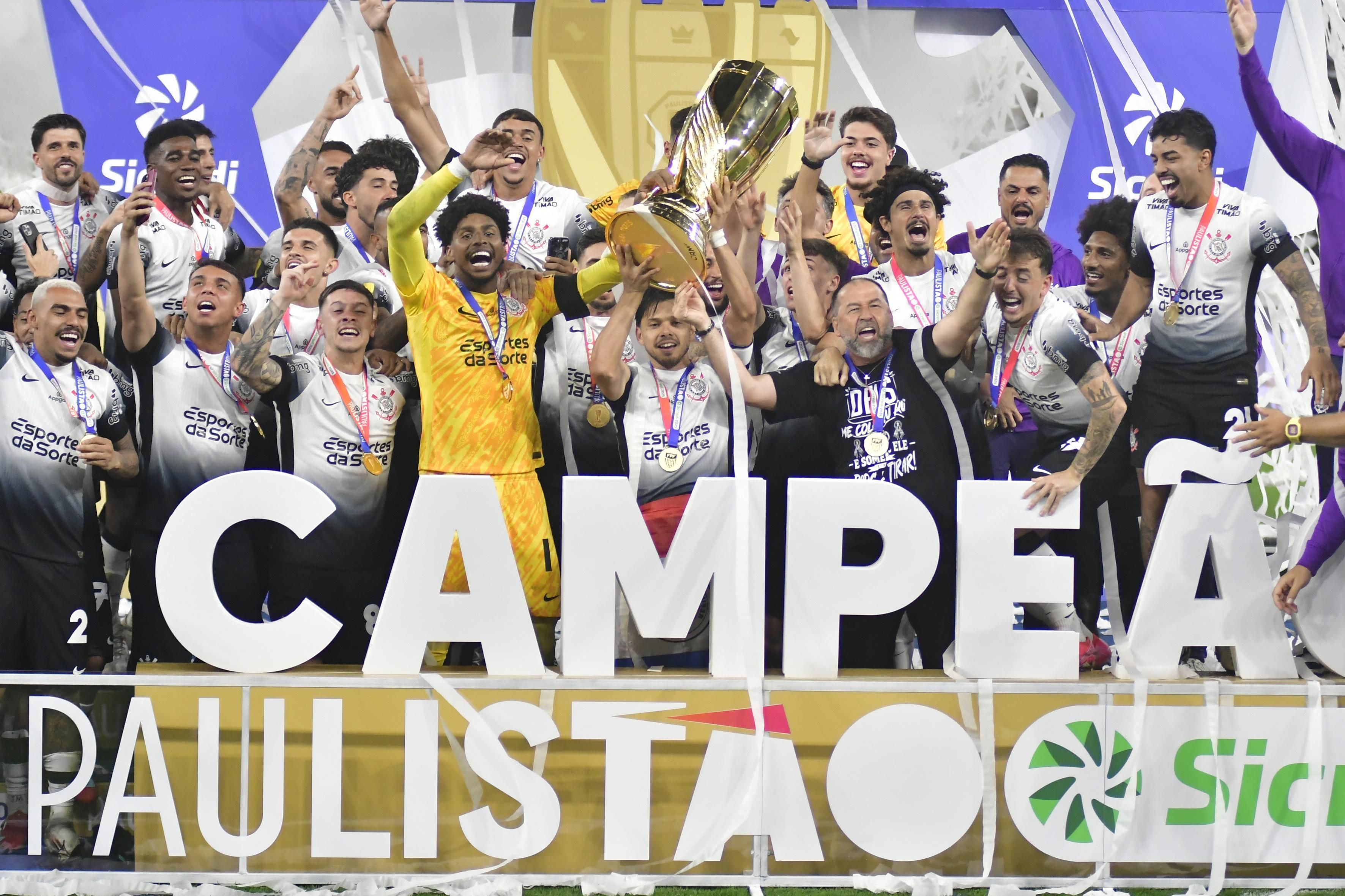 Corinthians abre vantagem para o Palmeiras: ranking dos maiores campeões paulistas
