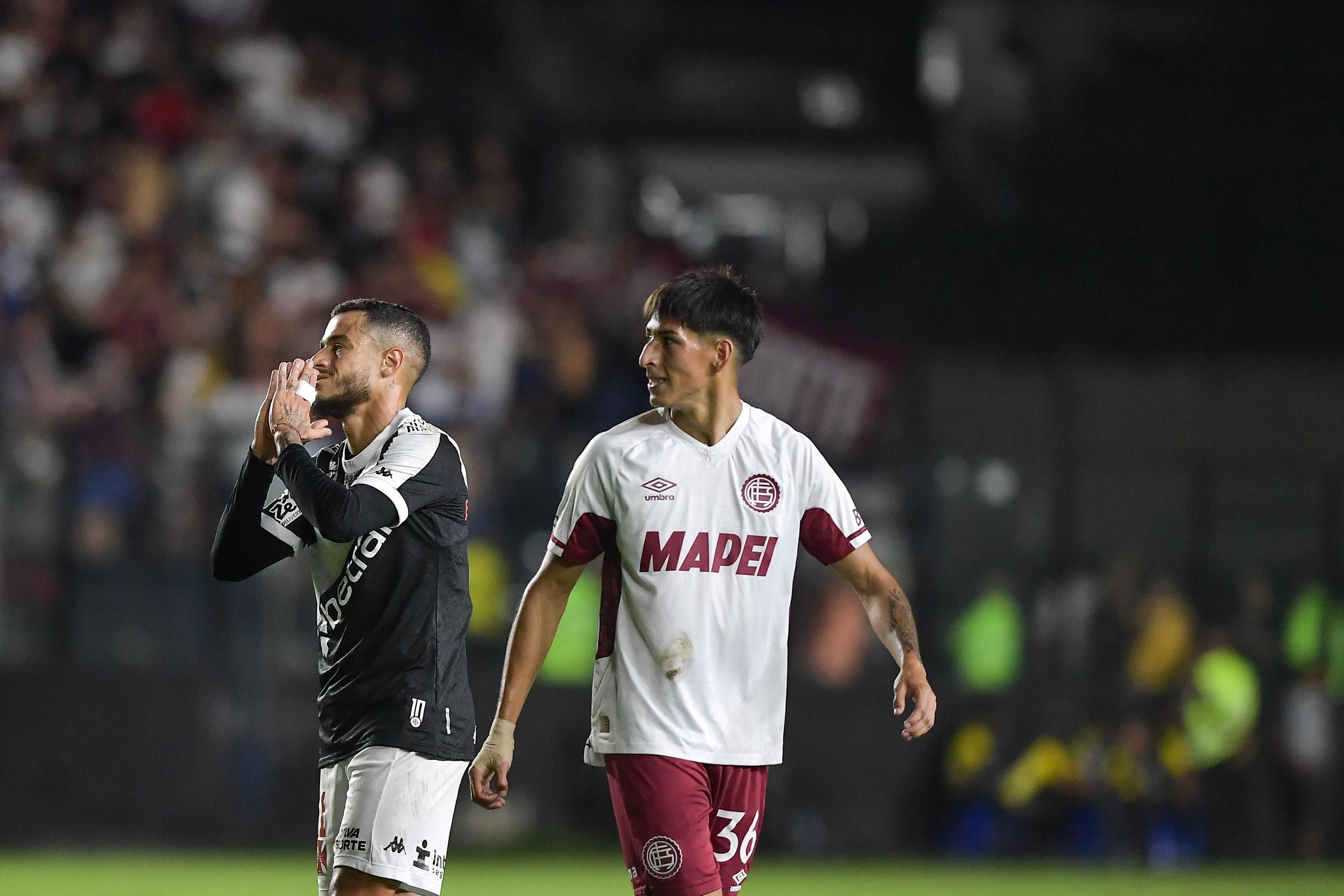 Vasco empata com Lanús e perde a chance de liderar grupo na Sul-Americana