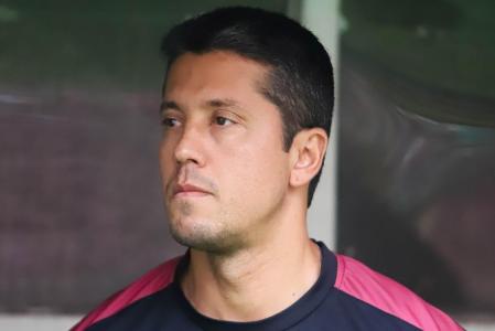 Thiago Carpini, técnico do Vitória, durante Ba-Vi deste domingo (18)