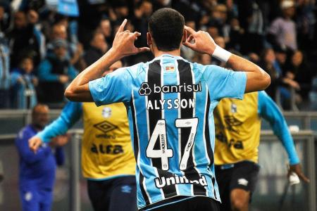 Alysson Edward marcou gol e assistência para o Grêmio contra o São José