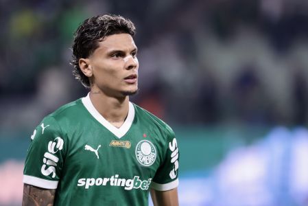 Richard Ríos fez último jogo pelo Palmeiras contra o Mirassol
