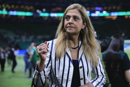 Leila Pereira, presidente do Palmeiras