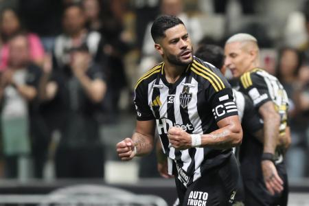 Hulk, do Atlético, fez o seu 18º gol na Arena MRV