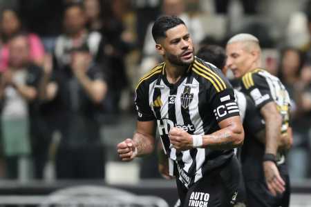 Hulk, do Atlético, fez o seu 18º gol na Arena MRV