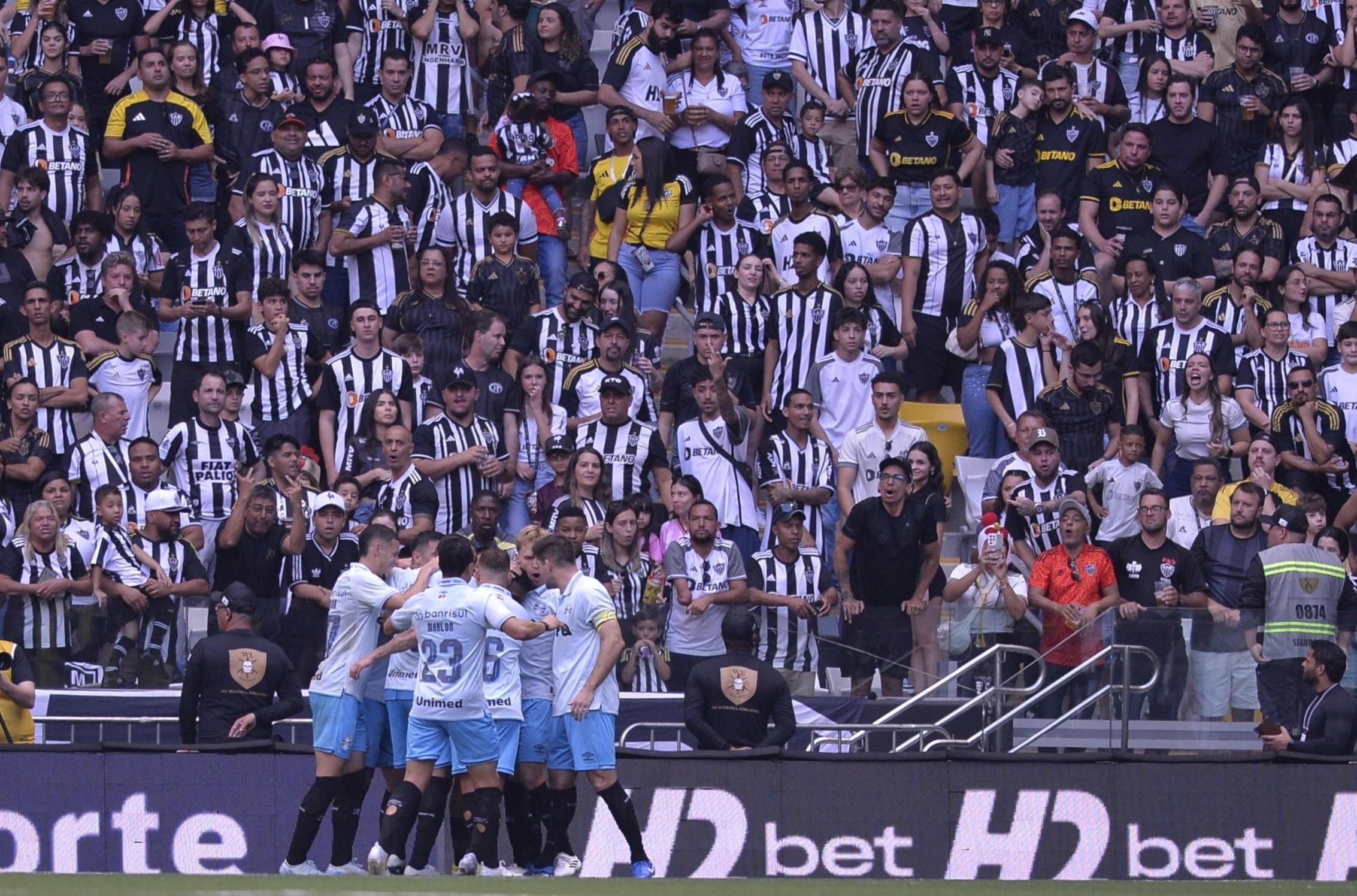 Grêmio vence Atlético na Arena MRV pela primeira vez e encerra jejum em BH