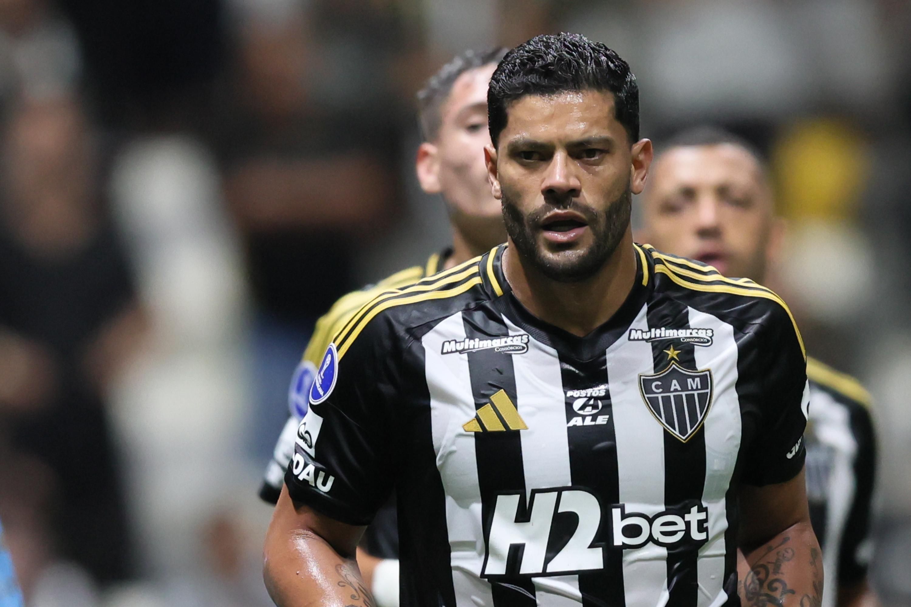 Hulk, do Atlético, reage a gol de Bernard e analisa trabalho de Sampaoli
