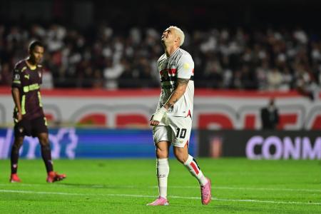 São Paulo não conseguiu reverter desvantagem contra LDU