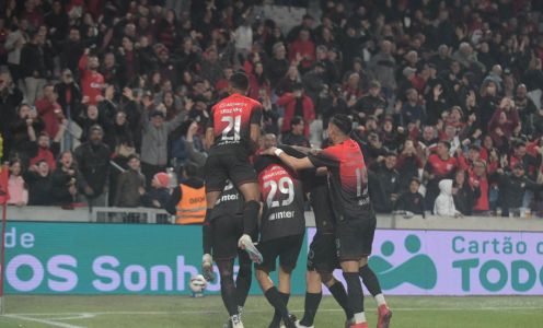 Athletico-PR chega ao sétimo jogo consecutivo com vitória na Série B