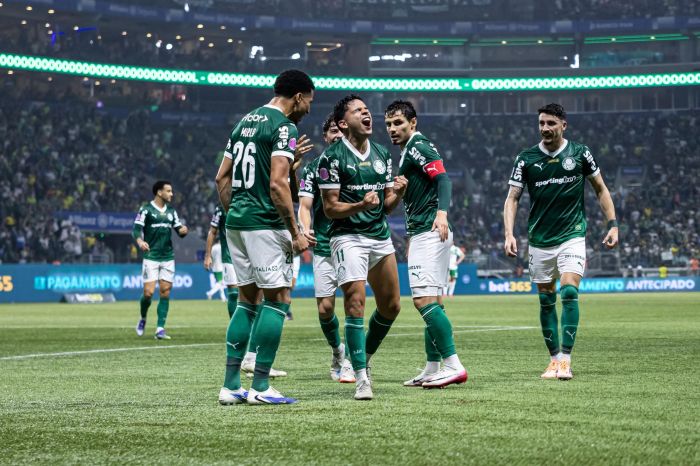 Após quase dois anos afastado, Bruno Rodrigues foi titular e marcou pelo Palmeiras
