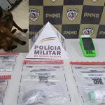 PM prende casal por tráfico de drogas no bairro Sion em Varginha