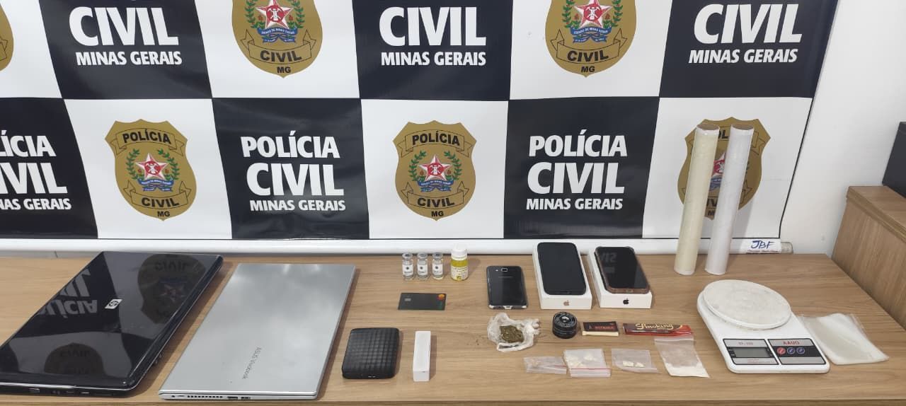 Polícia Civil cumpre quase 50 mandados em operação contra o tráfico em Poços de Caldas