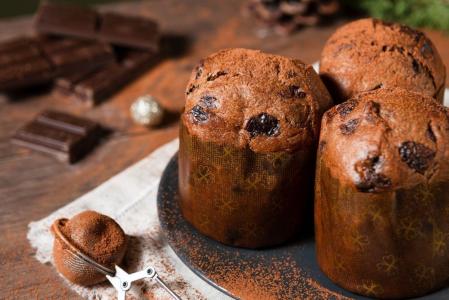 panetone de chocolate chocotone chocottone