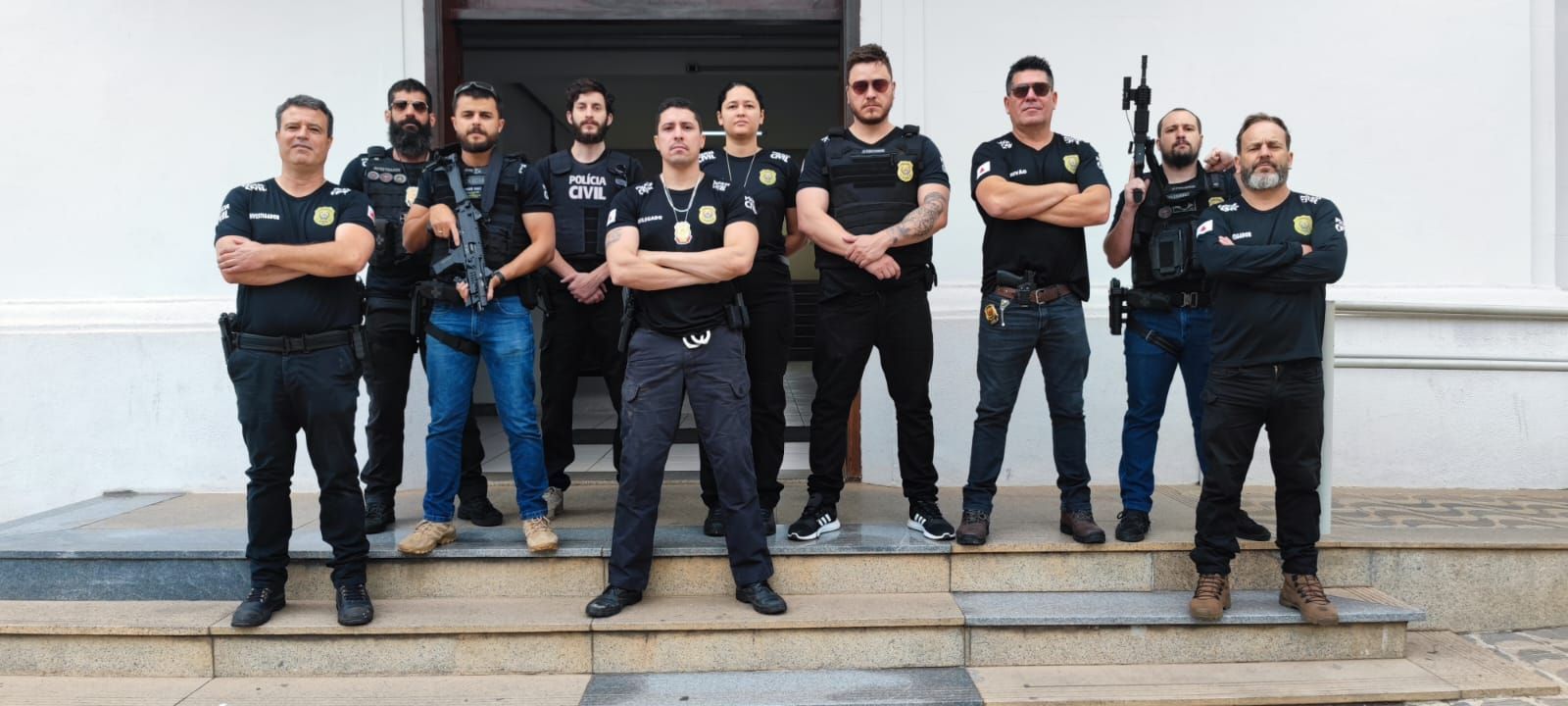 Polícia Civil procura suspeito de roubo à mão armada em Machado
