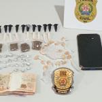 Adolescente é apreendido com drogas prontas para venda em Campo Belo