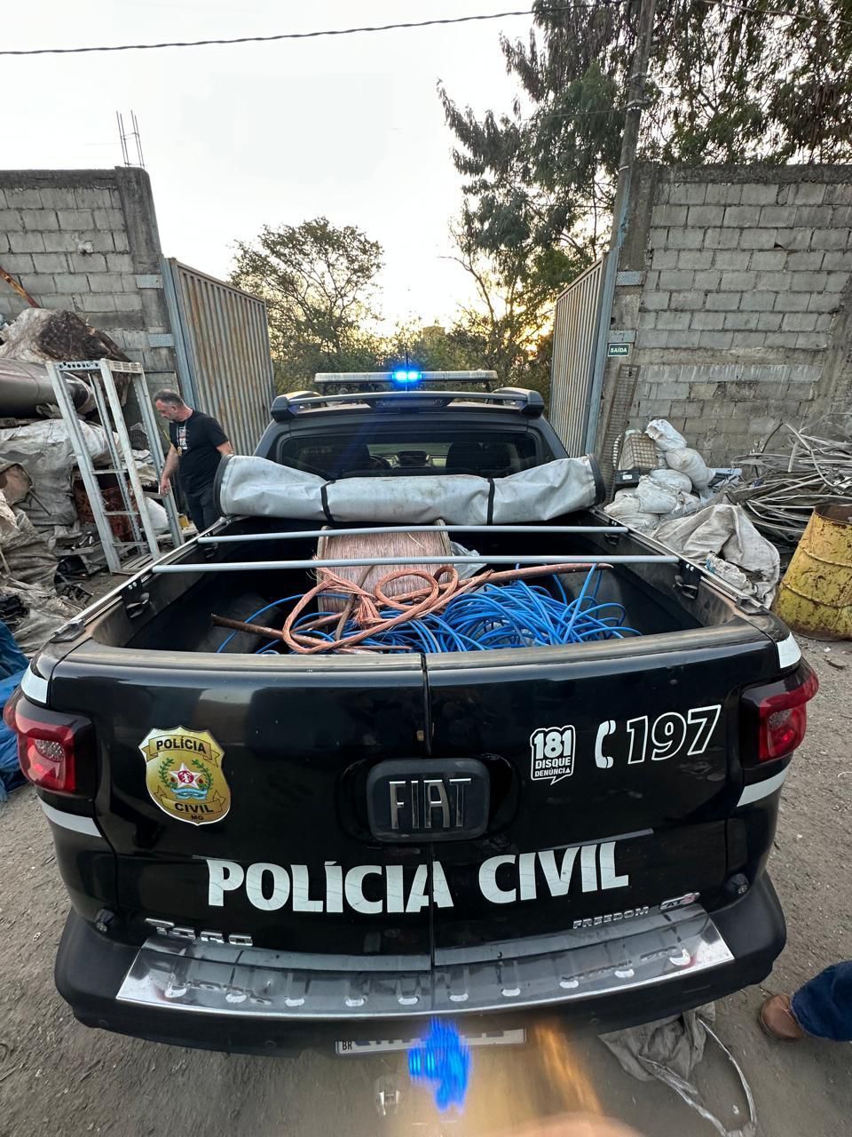 Polícia prende quatro em Pouso Alegre durante Operação Hefesto
