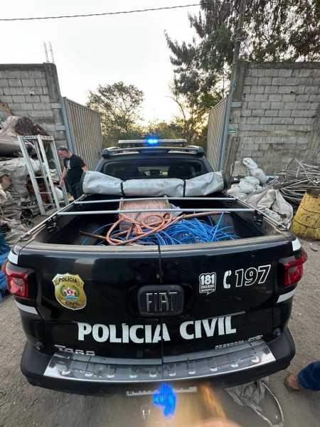 Investigações identificaram até mesmo os receptadores.