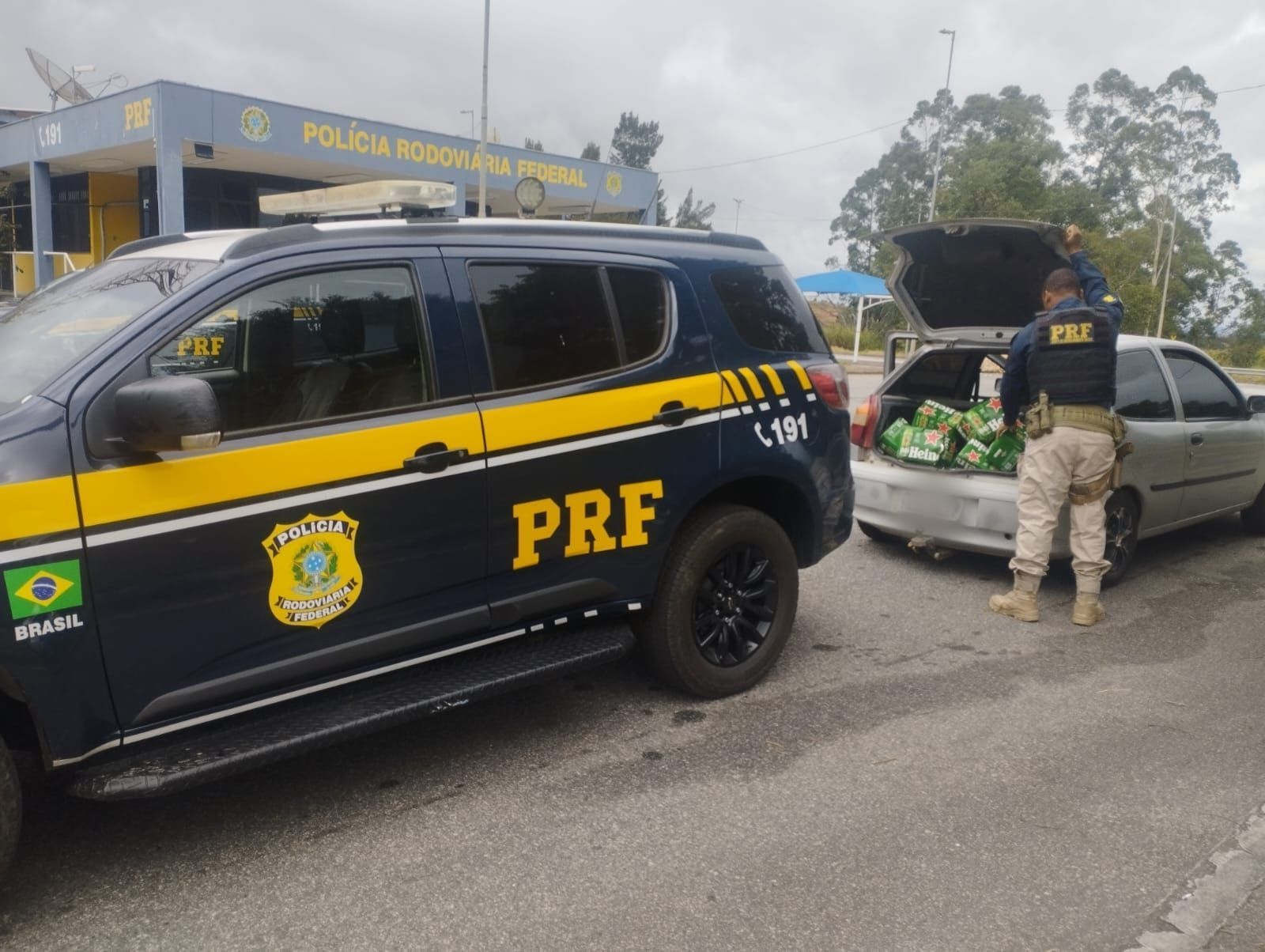 Homens que saquearam carga de cerveja na BR-381 são presos