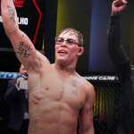 Saiba quantos pontos lutador brasileiro levou no olho após vitória no UFC Las Vegas