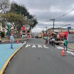 DEMUTRAN revitaliza sinalização em ruas do bairro Sion