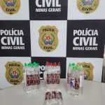 Homem é preso com tubos de lança-perfume em Passos