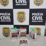 Homem é preso com tubos de lança-perfume em Passos