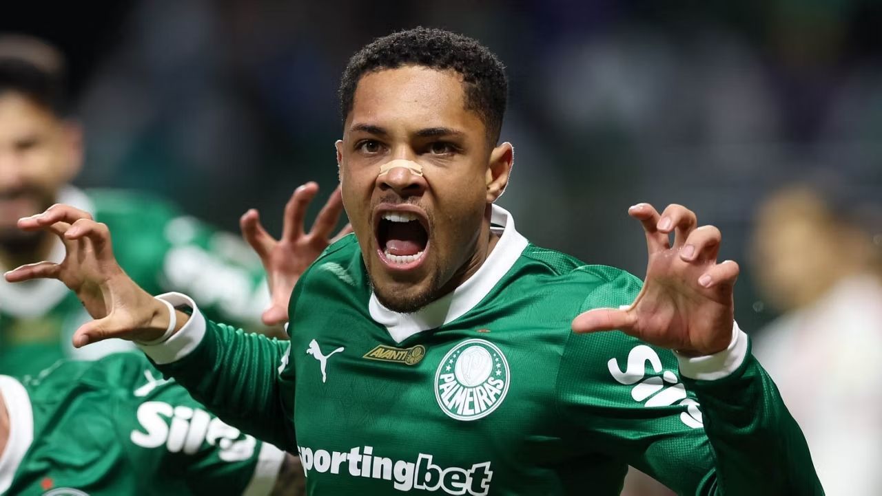 Atacante do Palmeiras, Vitor Roque ganha destaque em jornal espanhol: ‘Está de volta’