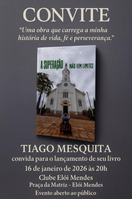 História aborda superação do autor.