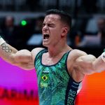 Mundial de Ginástica: Caio Souza fica no top-10 e conquista melhor marca da carreira