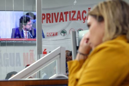 Presidente da Copasa participou de audiência pública na Assembleia Legislativa nesta terça-feira (18)