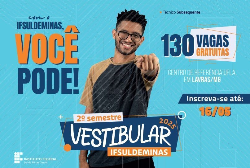 Mais de 900 vagas em cursos gratuitos estão com inscrições abertas no Sul de Minas