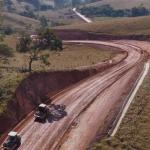 Obras em trecho que vai ligar o Sul de Minas ao Vale do Paraíba já estão 20% concluídas, segundo o DER-MG