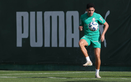 Bruno Rodrigues, atacante do Palmeiras