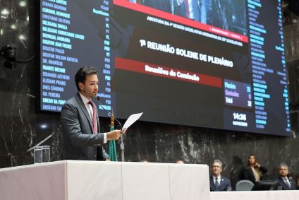 O presidente da Assembleia Legislativa de Minas Gerais, Tadeu Leite (MDB)