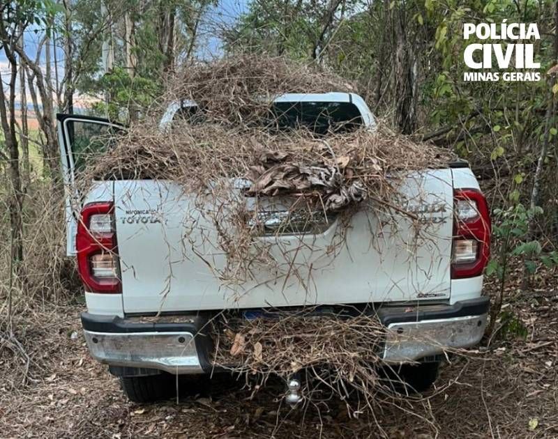 Caminhonete furtada é recuperada pela Polícia Civil em Alfenas