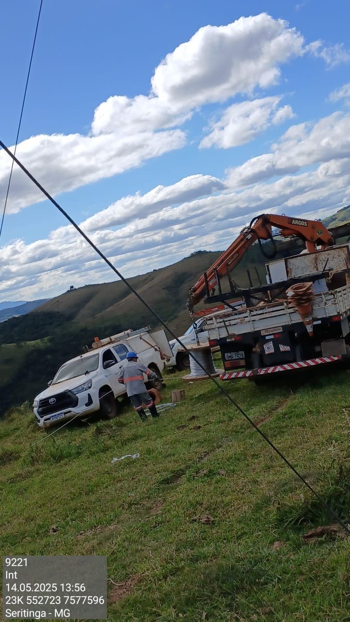 Melhorias na rede elétrica são concluídas em dois municípios no Sul de Minas