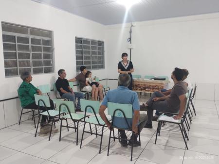 Reunião aconteceu nesta terça-feira (26) e contou com a presença de lideranças comunitárias.