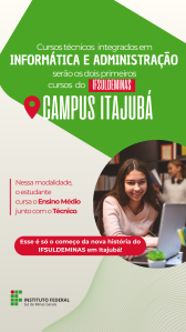 Após consulta à comunidade local, os cursos técnicos em Administração e Informática foram os escolhidos.