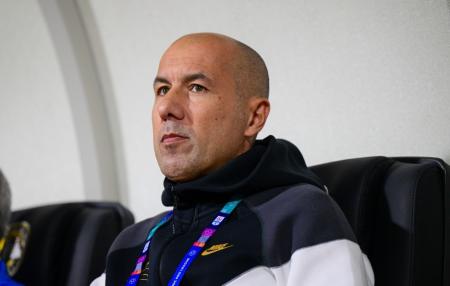 Leonardo Jardim durante sua passagem pelo Al-Ain, dos Emirados Árabes