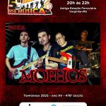 The Mophos Rock Band fará show gratuito em Varginha nesta semana