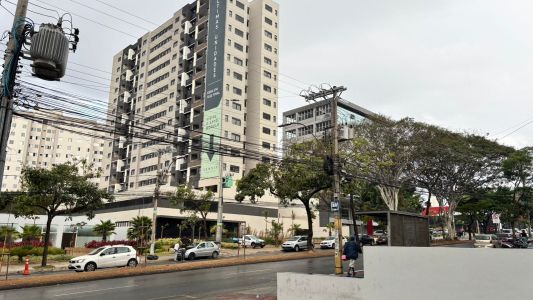 Dia de céu encoberto em Belo Horizonte