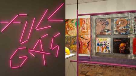 Imagens da exposição "Fullgás" em cartaz no CCBB/BH