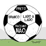 Charge do Duke: a luta contra o racismo no futebol