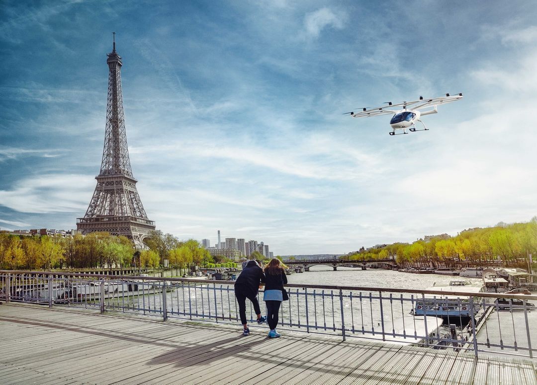 Olimpíada de Paris 2024: França autoriza utilização de táxi voador durante os Jogos
