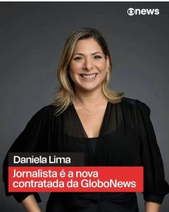 Daniela Lima é demitida da GloboNews