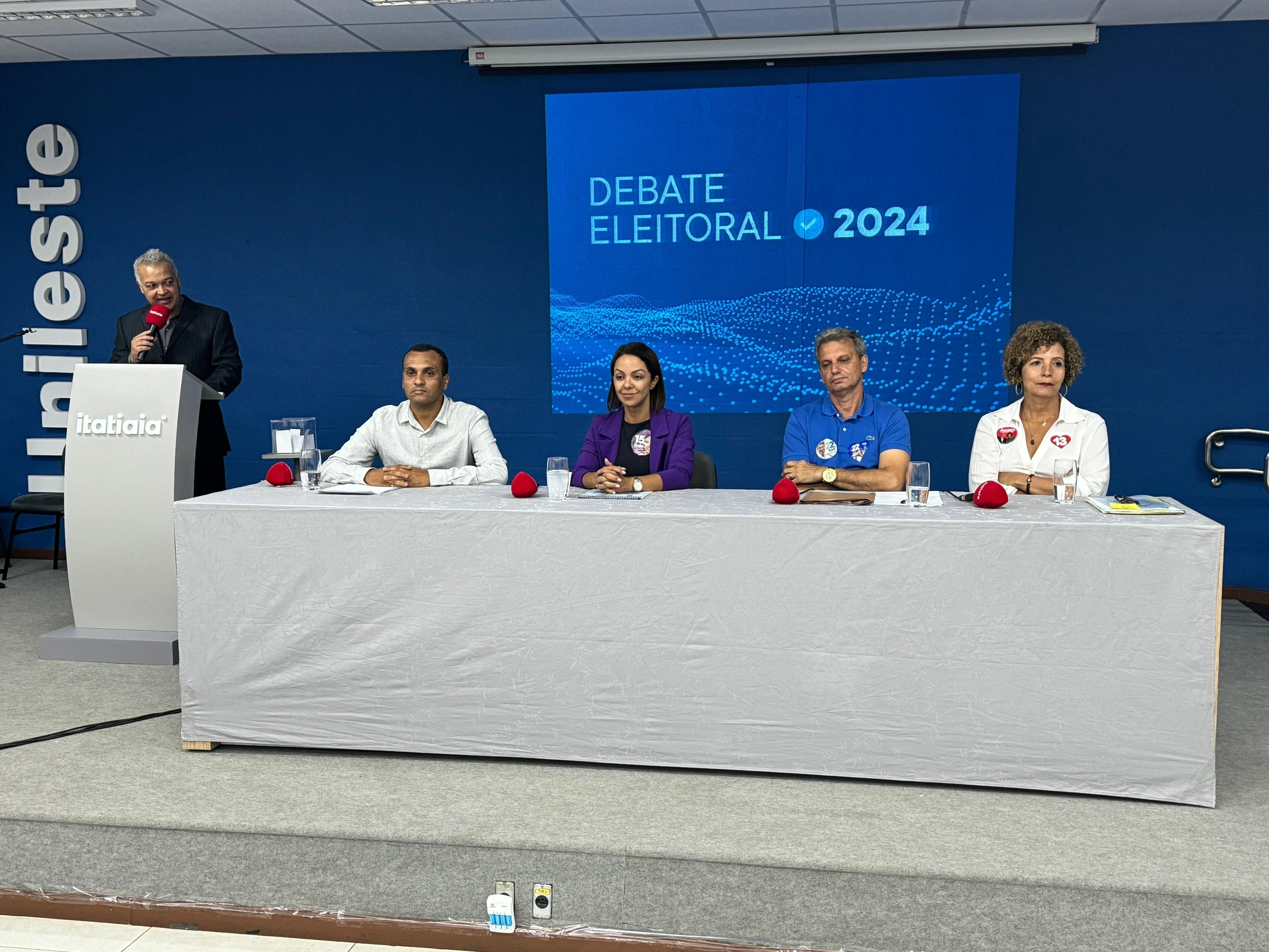 Itatiaia realiza debate dos candidatos à prefeitura de Coronel Fabriciano